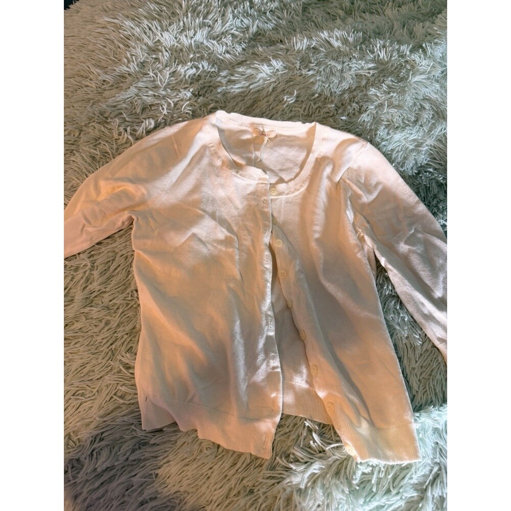 Nordstroms White Frenchi Blouse New Sz M Cotton Elegant Ivory